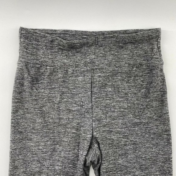 No Boundaries Women's High Rise Ankle Leggings Super Soft Marled Gray sz M NWT - Picture 2 of 4